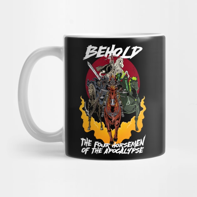 Four Horsemen of the Apocalypse: Ride of the End Times by Holymayo Tee